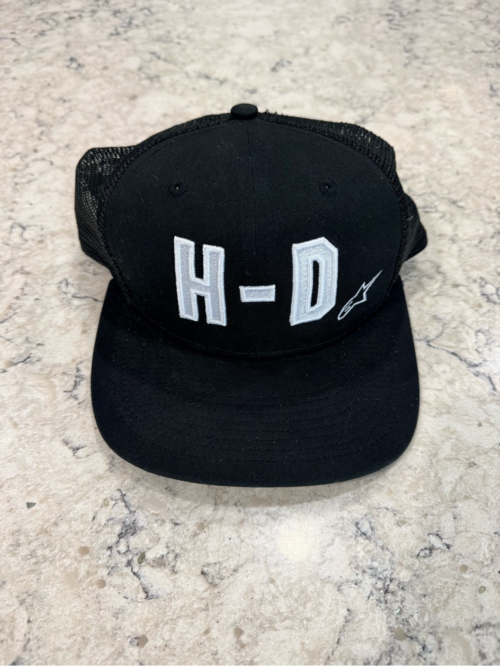 NEW x Harley Davidson Alpine Collab Black Trucker Hat